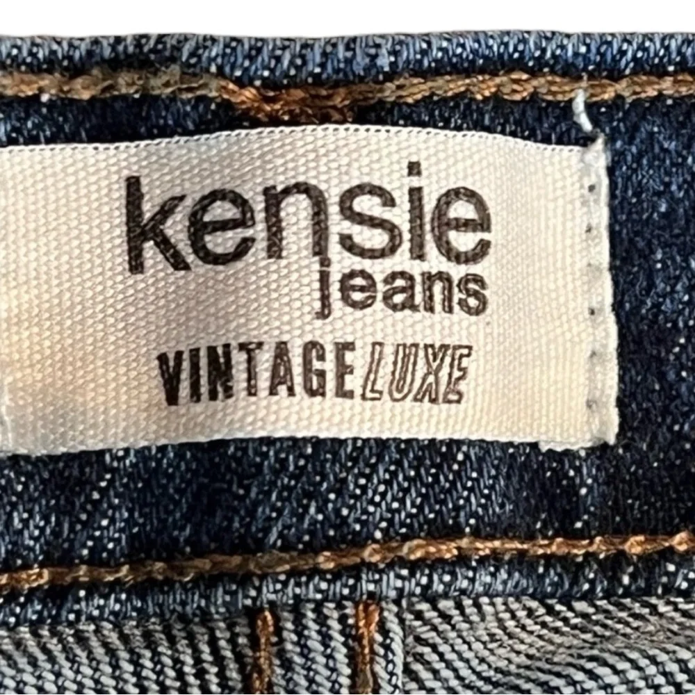 Kensie Jeans Vintage Luxe The‎ Kelsie Highrise Skinny, Blue, Size 6/28